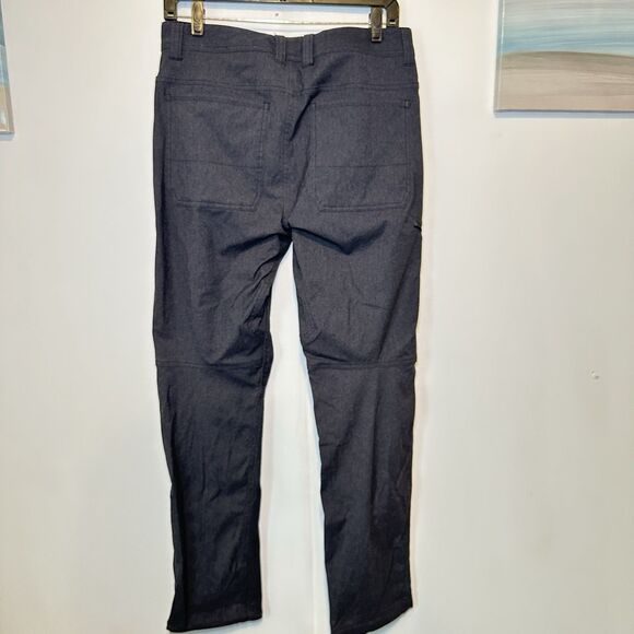 Royal Robbins Active Fit Alpine Road Pants 30/30 Asphalt Grey Men’s - Picture 9 of 11